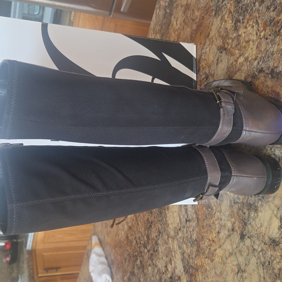 NINE WEST Womens Leather Boots - Picture 2 of 7